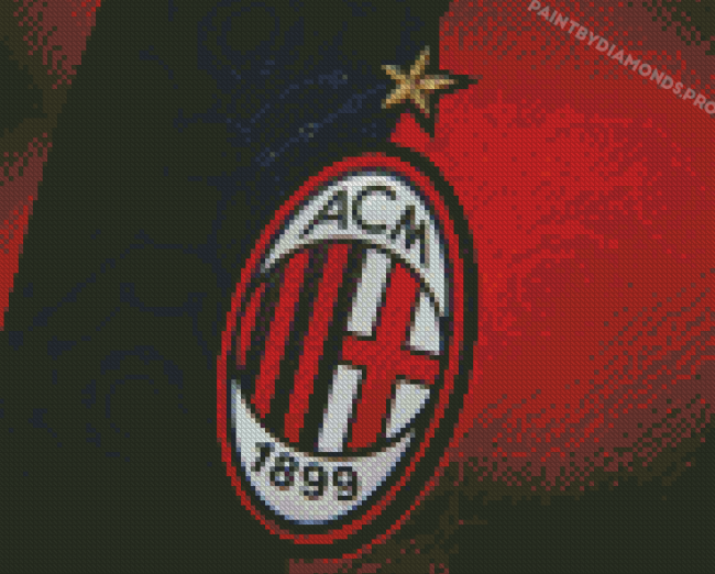 Aesthetic Ac Milan Diamond Paintings