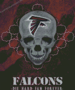 Aesthetic Atlanta Falcons Diamond Painting