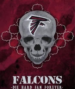 Aesthetic Atlanta Falcons Diamond Painting