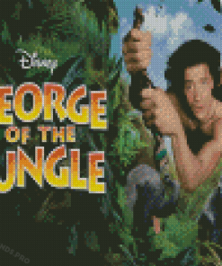 Aesthetic George Of The Jungle Diamond Painting