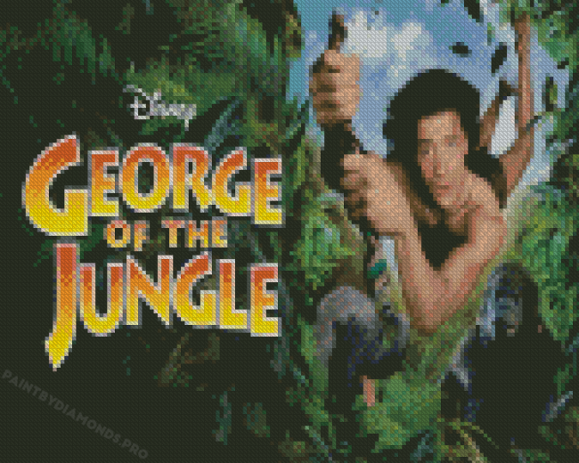 Aesthetic George Of The Jungle Diamond Painting