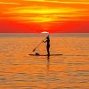 Aesthetic Stand Up Paddle Diamond Painting