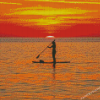 Aesthetic Stand Up Paddle Diamond Painting