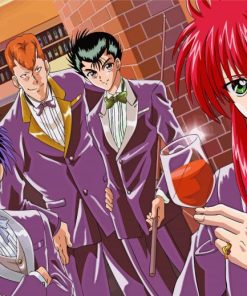 Aesthetic Yuyu Hakusho Diamond Paintings