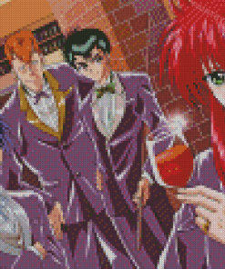 Aesthetic Yuyu Hakusho Diamond Paintings