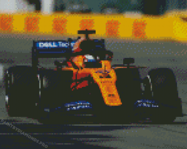 Aesthetic Formula 1 McLaren Diamond Painting