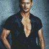 Alexander Skarsgard Swedish Actor Diamond Paintings