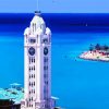 Aloha Tower Lighthouse Diamond Painting