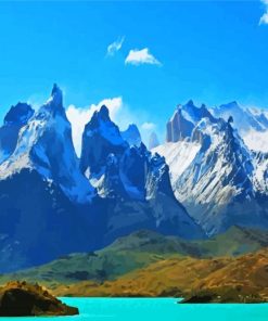 Argentina Andes Mountains Diamond Paintings