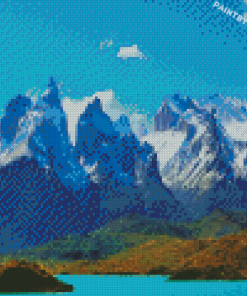 Argentina Andes Mountains Diamond Paintings