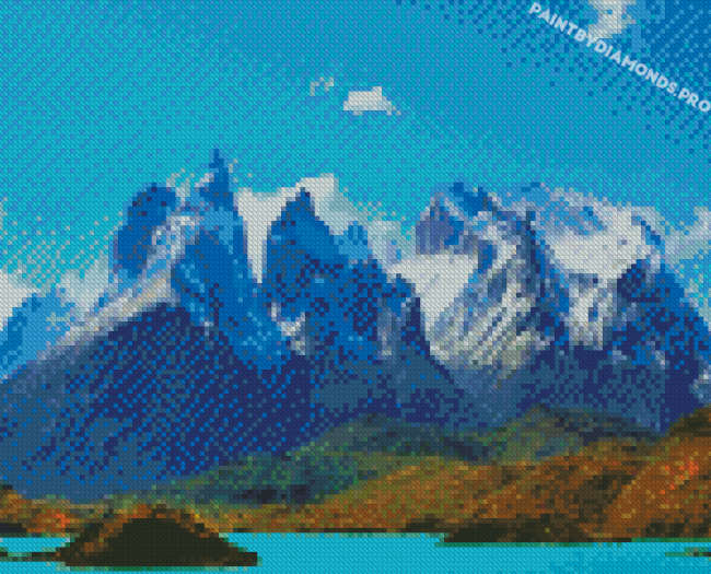 Argentina Andes Mountains Diamond Paintings