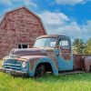 Barn And Truck Diamond Paintings