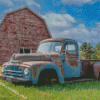 Barn And Truck Diamond Paintings