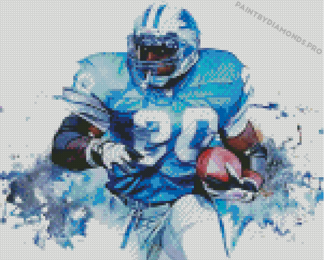 Barry Sanders Art Diamond Paintings