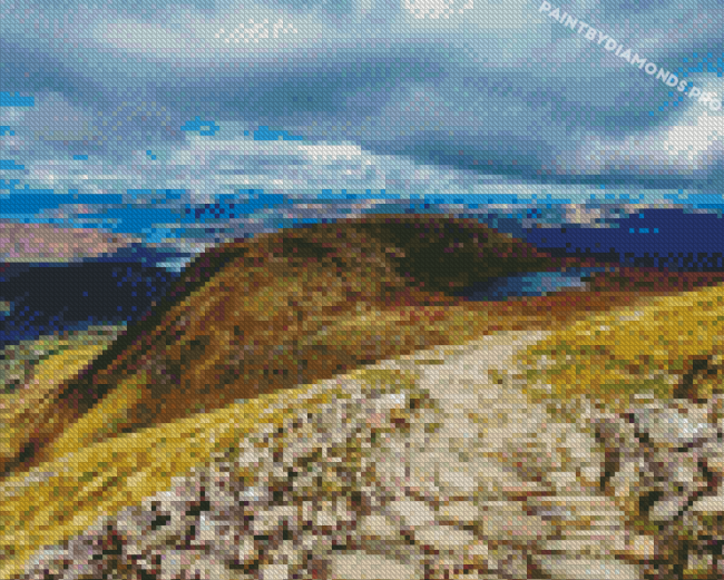 Ben Nevis Landscape Diamond Painting