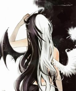 Black And White Angel Devil Diamond Painting