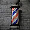 Black And White Barbershop Pole Diamond Paintings