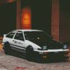 Black And White Ae86 Trueno Diamond Paintings