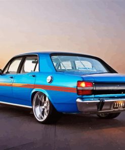 Blue Xy Ford Falcon Diamond Paintings