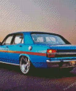 Blue Xy Ford Falcon Diamond Paintings