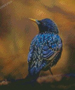 Blue Starling Diamond Paintings