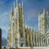 Canterbury Cathedral Art Diamond Painting