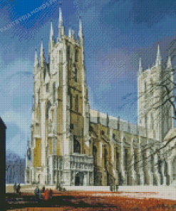 Canterbury Cathedral Art Diamond Painting