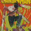 Chainsaw Man Poster Diamond Painting