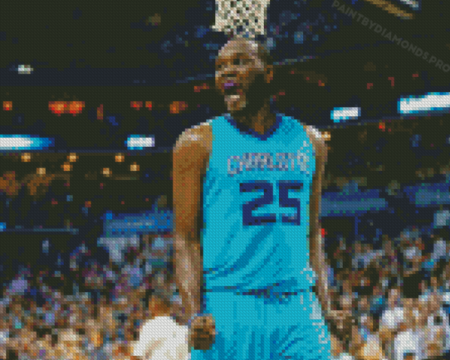 Charlotte Hornets Basketballer Diamond Paintings