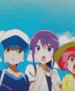 Comic Girls Diamond Painting