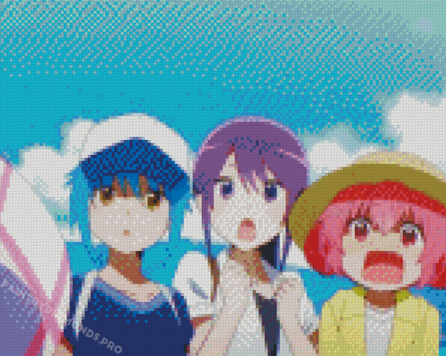 Comic Girls Diamond Painting