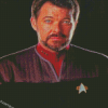 Commander Riker William Star Trek Diamond Paintings