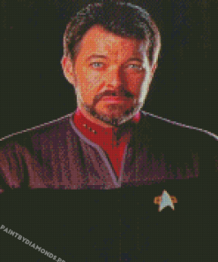 Commander Riker William Star Trek Diamond Paintings