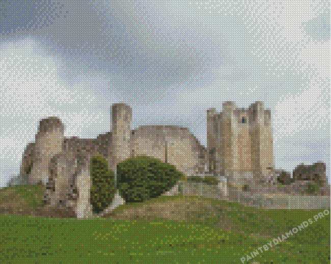 Conisbrough Building Diamond Paintings