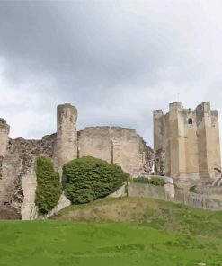 Conisbrough Building Diamond Paintings