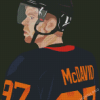 Connor McDavid Art Diamond Paintings