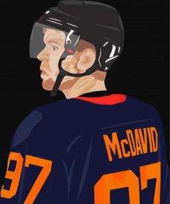 Connor McDavid Art Diamond Paintings