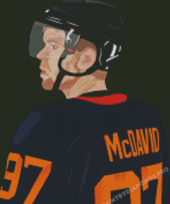 Connor McDavid Art Diamond Paintings