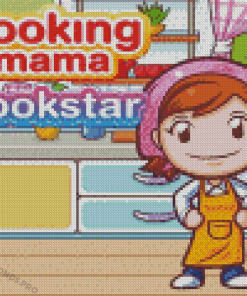 Cooking Mama Poster Diamond Paintings