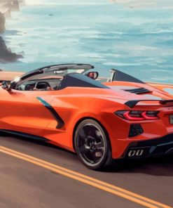 Corvette Car Diamond Painting