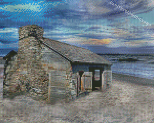 Cottage By The Sea Diamond Paintings