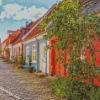 Denmark Aalborg Streets Diamond Paintings