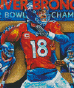 Denver Broncos Diamond Paintings