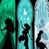 Disney Silhouette Diamond Paintings