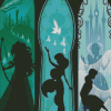 Disney Silhouette Diamond Paintings