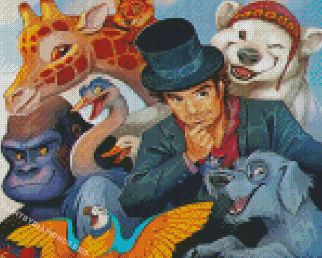 Dolittle Movie Diamond Painting