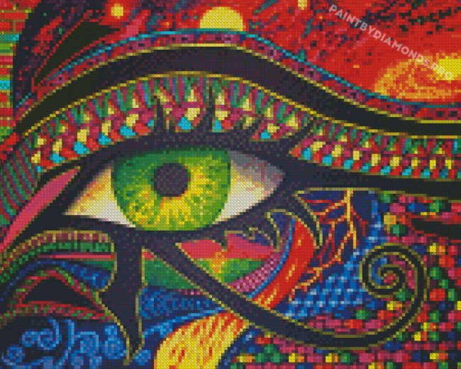 Eye Of Ra Diamond Paintings