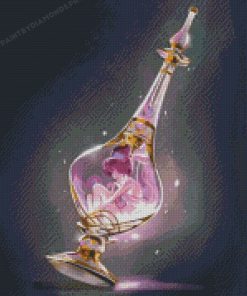 Fantasy Genie In A Bottle Diamond Paintings