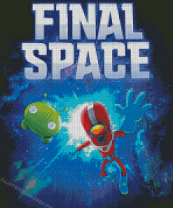 Final Space Poster Diamond Paintings