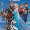 Frozen Poster Diseny Film Diamond Paintings